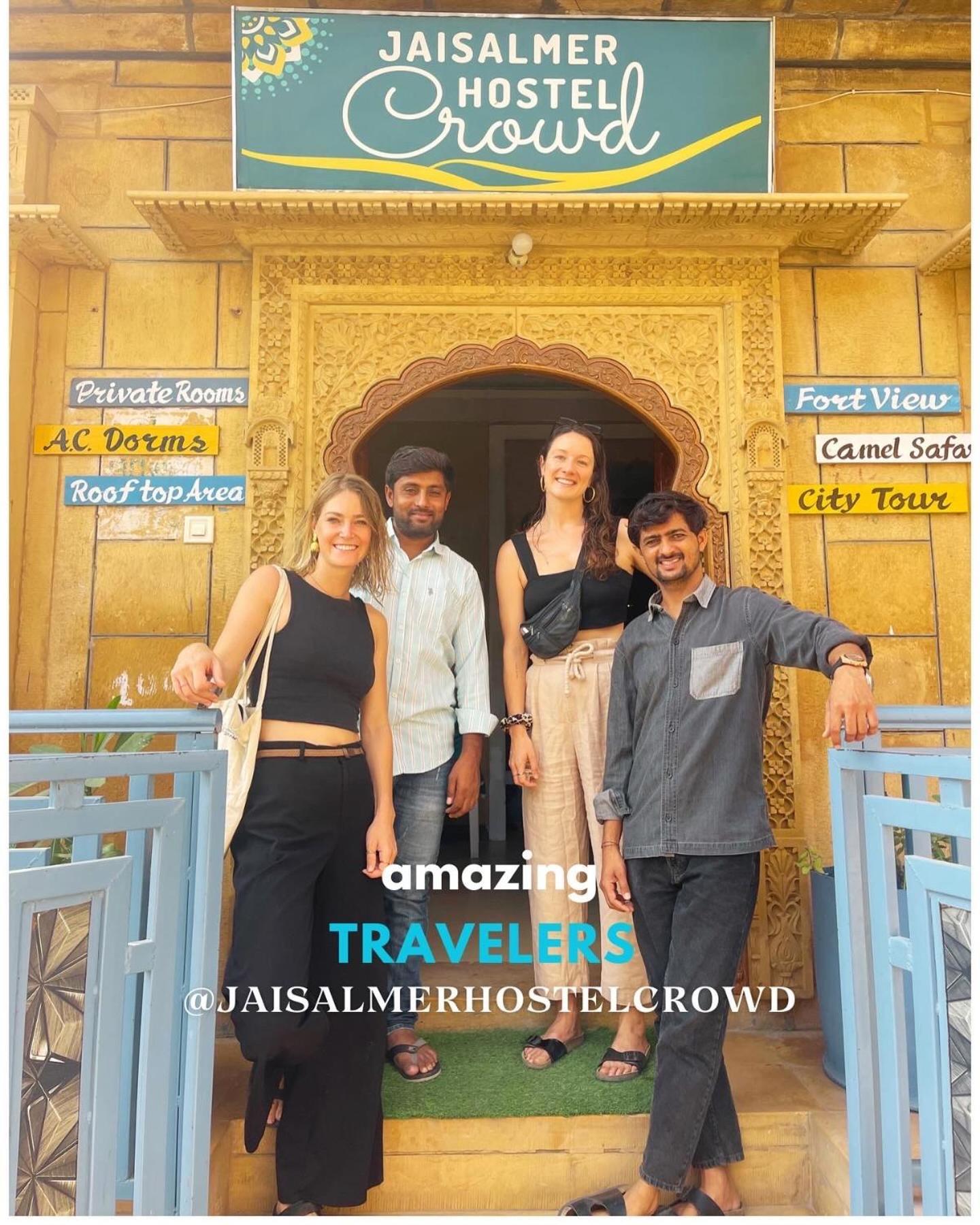 Jaisalmer Hostel Crowd エクステリア 写真